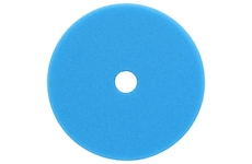 Leštící houba se suchým zipem měkká 125mm tl. 25mm (modrá)