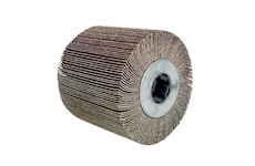 Lístkový kartáč do satinační brusky 120x100mm, tl.120