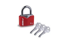 Litinový visací zámek kosočtverec s krytem 30 mm, číselník