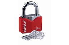 Litinový visací zámek kosočtverec s krytem 60mm