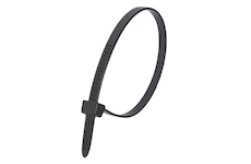 Nylonové zipové pásky černé