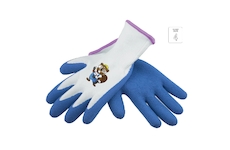 Ochranné rukavice latexové, KIDS zpěněný latex, vel.4