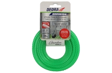 Ozubený monofil 3,0 mmx15 m, 4 břity