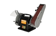 PANSAM A067140 Stolní bruska 200W,150x20mm s páskou