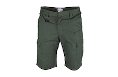 Pracovní šortky ripstop+spandex, velikost L, 220 g/m2, tmavě zelená barva
