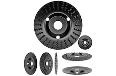 Rotační rašple šikmá 125 mm, jemná hrubost 1