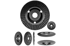 Rotační rašple šikmá 125 mm, střední hrubost 2