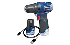 Sada 12V DED7330 vrtačka+DED7300 USB/C+DED7320 2,0Ah