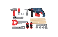 Sada hraček v krabici s vrtačkou