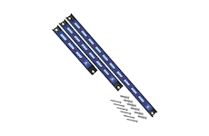 Sada magnetických lišt na nářadí 3 ks – 20, 30, 45 cm