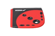 Škrabka na okno 12x12cm, čtvercová plochá