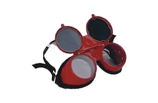 Svářecí brýle, kovové