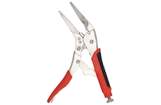 Upínací kleště prodloužené 230 mm, CRV, TPR rukojeti