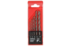 Vrtáky sada 4,5,6,8,10mm